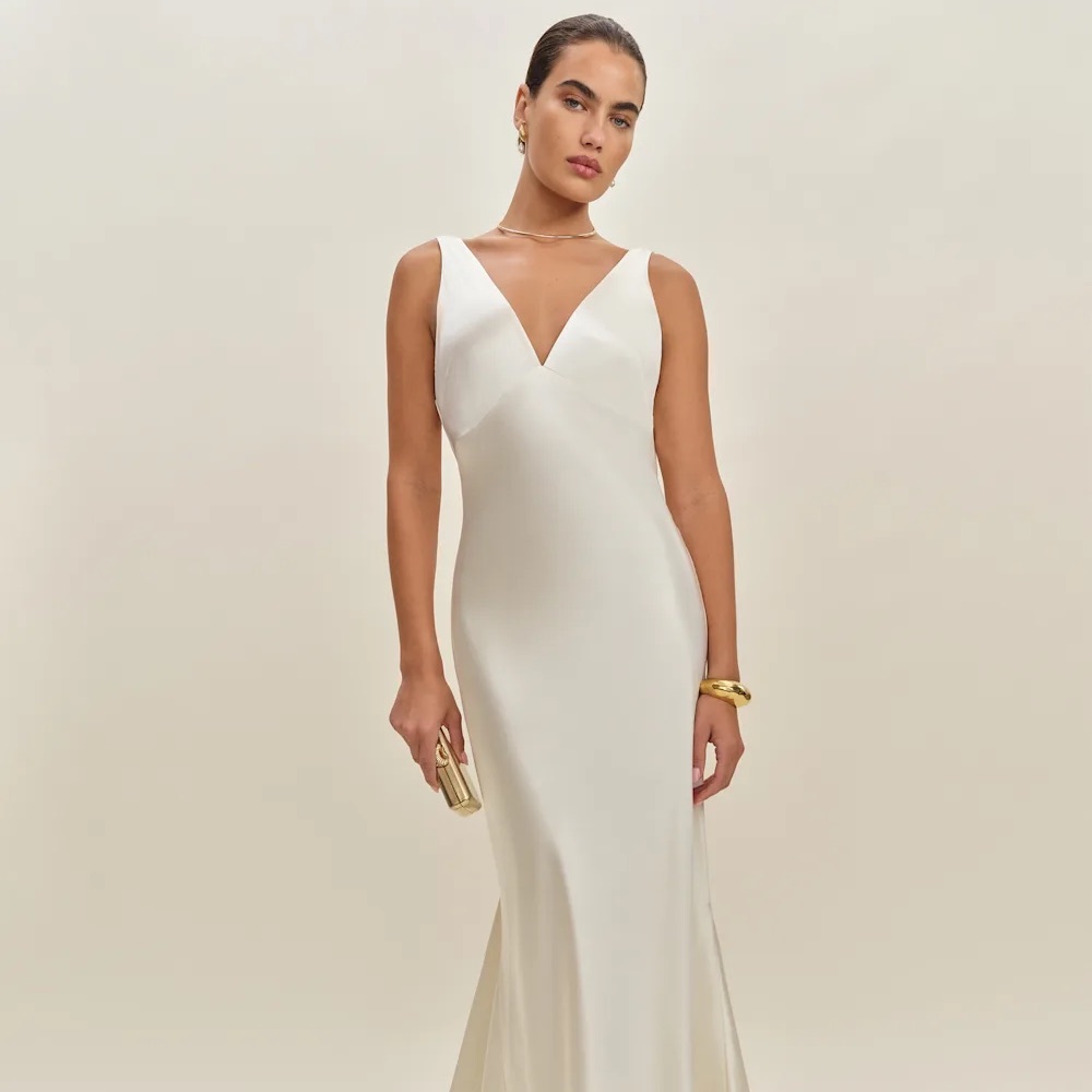 Margot Silk Dress - size 2 (Reformation) - Never Worn